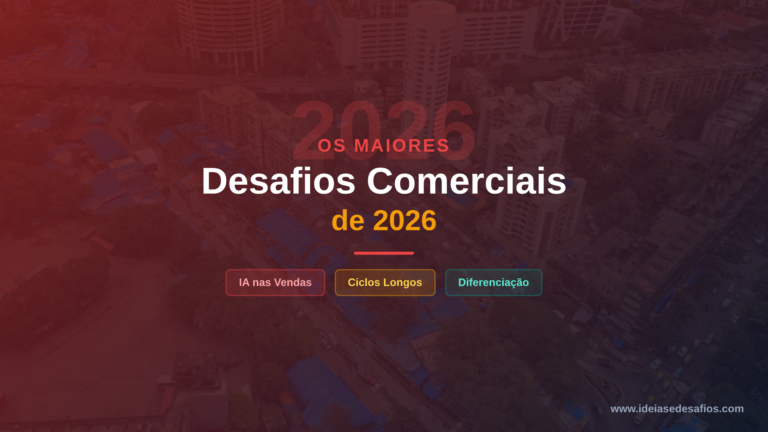 Desafios Comerciais 2026: O Que Preocupa as Equipas de Vendas em Portugal