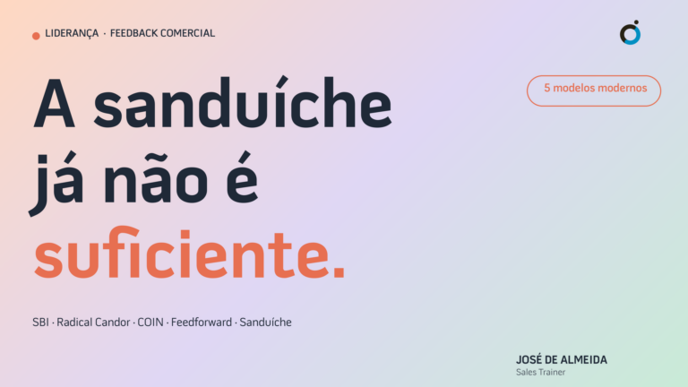 Feedback Comercial — Para Lá da Sanduíche