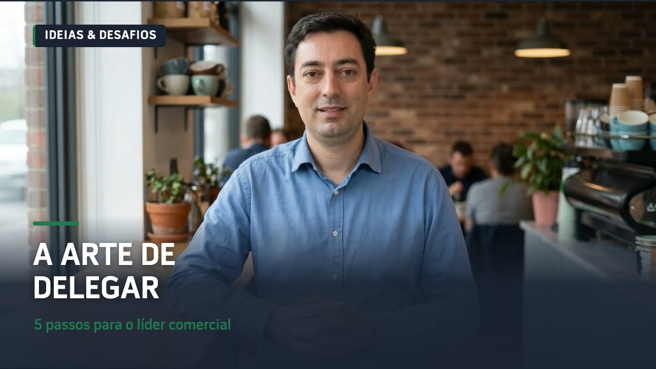A arte de delegar: o guia do líder comercial