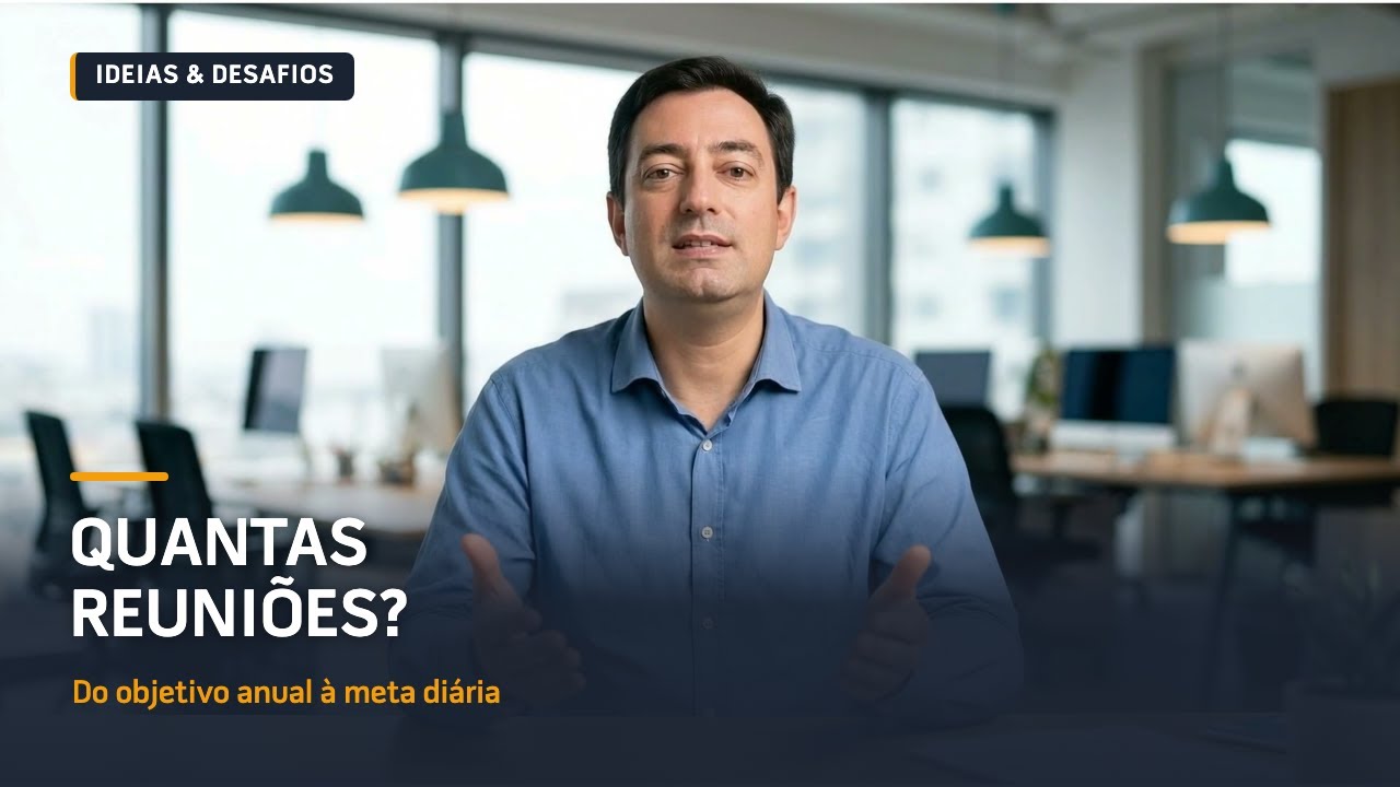 Atividade comercial: do objetivo anual à meta diária