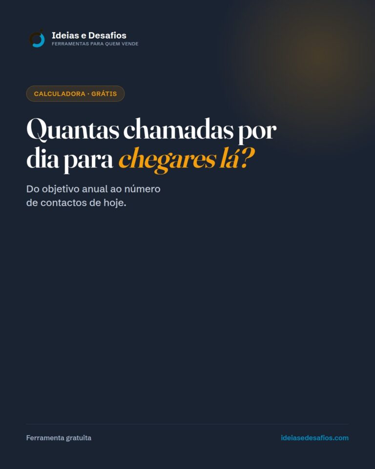 Calculadora de Atividade → Objetivo