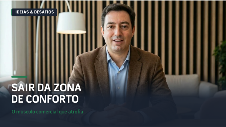 Sair da Zona de Conforto: o Músculo Comercial que Atrofia | Vídeo