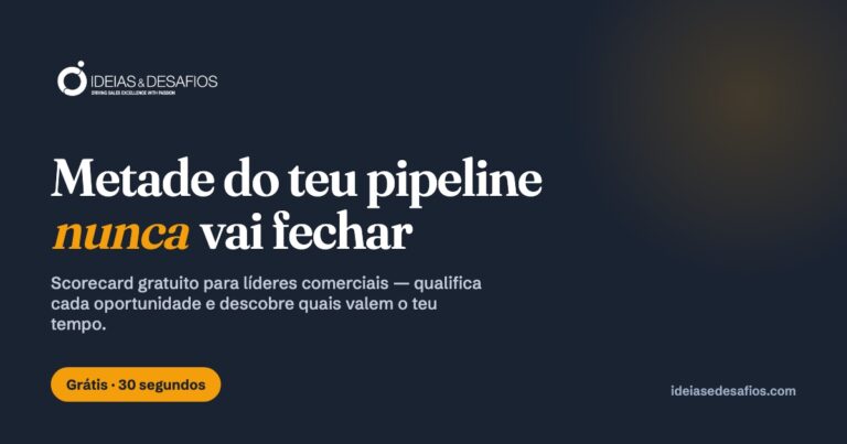 Deal Review: Descobre que Deals do Pipeline Vão Mesmo Fechar