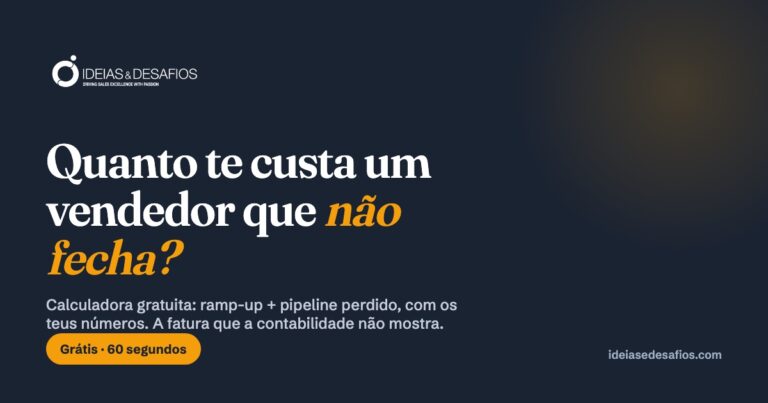 Quanto te Custa um Vendedor que Não Fecha?