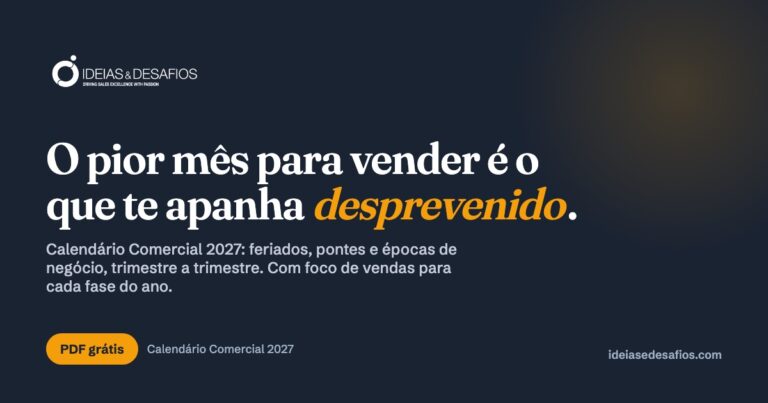 Calendário Comercial 2027