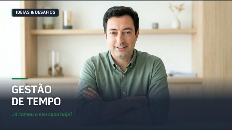 Gestão de Tempo na Equipa Comercial: Já Comeu o Seu Sapo Hoje? | Vídeo