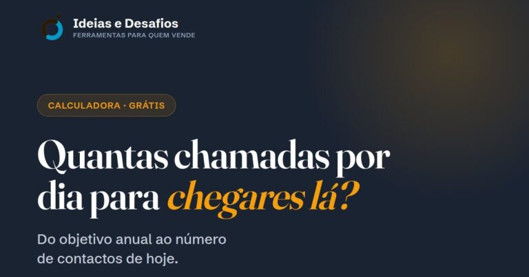 Calculadora de Atividade → Objetivo