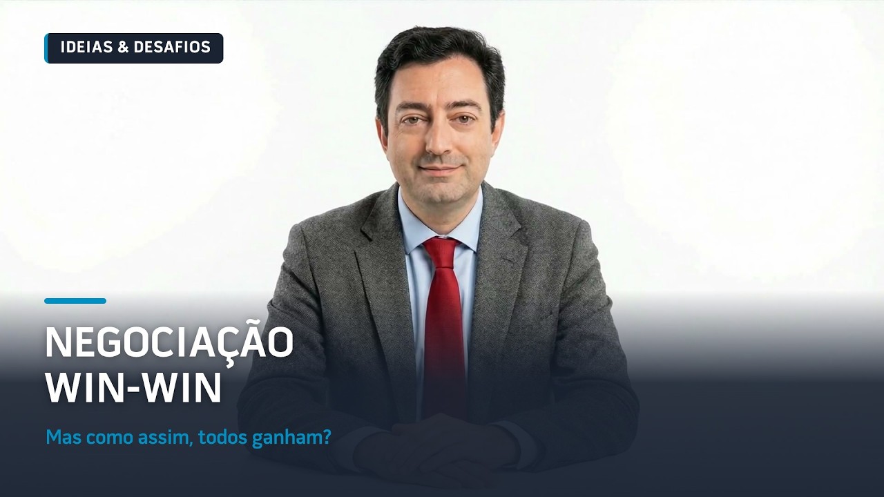 Negociação win-win: mas como assim, todos ganham? Vídeo de José de Almeida