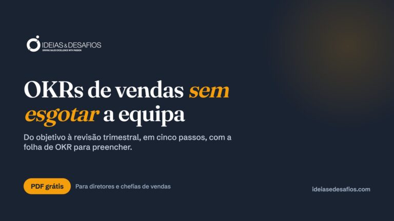 Guia: OKRs de Vendas sem Esgotar a Equipa